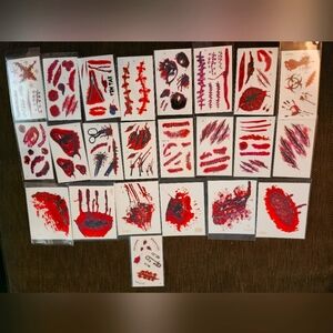 Halloween Temporary Tattoo Set